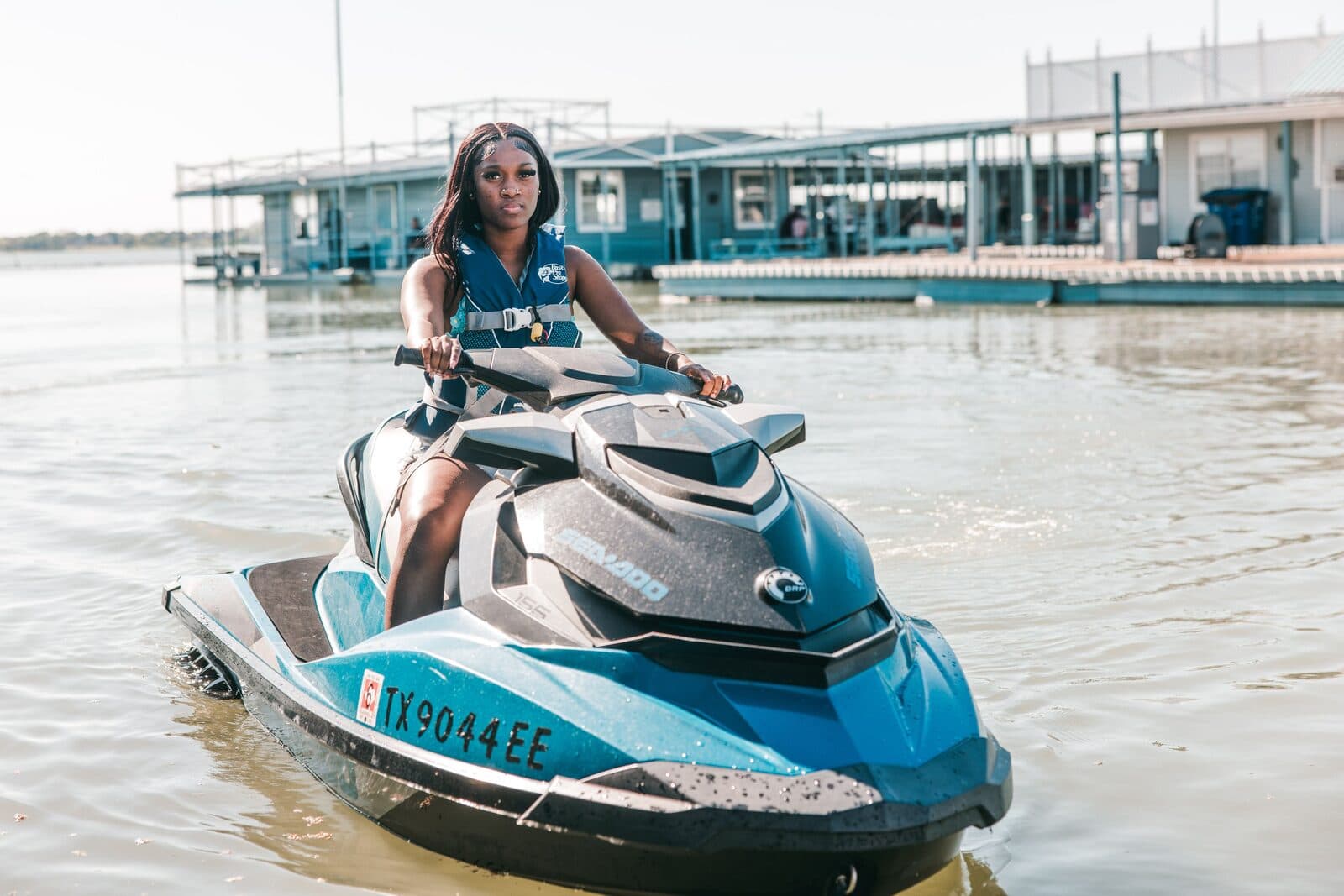 High-Speed Sea-Doo Ski